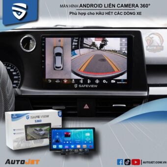 MÀN HÌNH ANDROID LIỀN CAMERA 360° SAFEVIEW S8